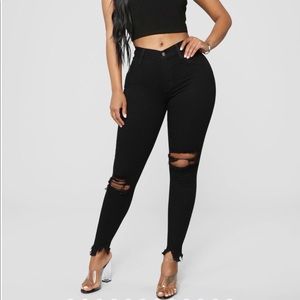 Fashion nova well played jeans size 2x NWT